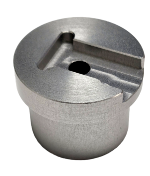 Calibrator Adaptor, 1" to Rectangular REM Reference Mic. Rectangle Reference Mic No Background