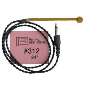 Battery Simulator Pill Gold Plated #312 ~ 24" Pink (Non Auto Detecting) 059 1006 02 Battery Simulator Pill Number312 24 Inch Scaled
