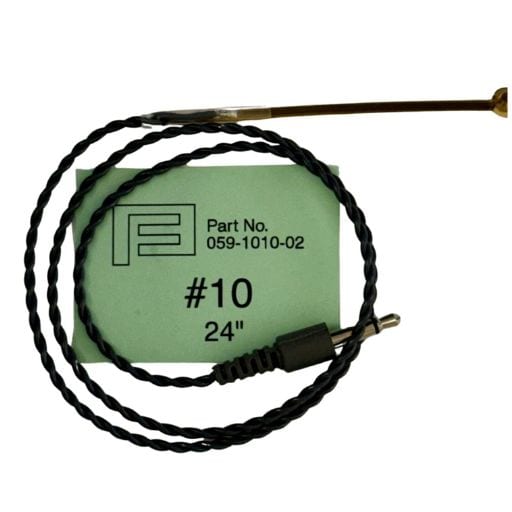 Battery Simulator Pill Gold Plated #10 ~ 24" Green (Non Auto Detecting) Battery Simulator Pill Number 10. 24 Inch Scaled