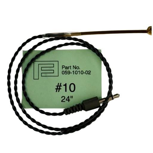 Battery Simulator Pill Gold Plated #10 ~ 24" Green (Non Auto Detecting) Battery Simulator Pill Number 10. 24 Inch Scaled
